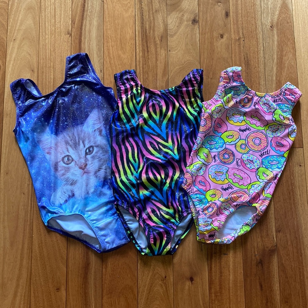 3 leotards
